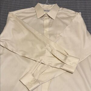 Men’s Joseph Abboud Beige Dress Shirt